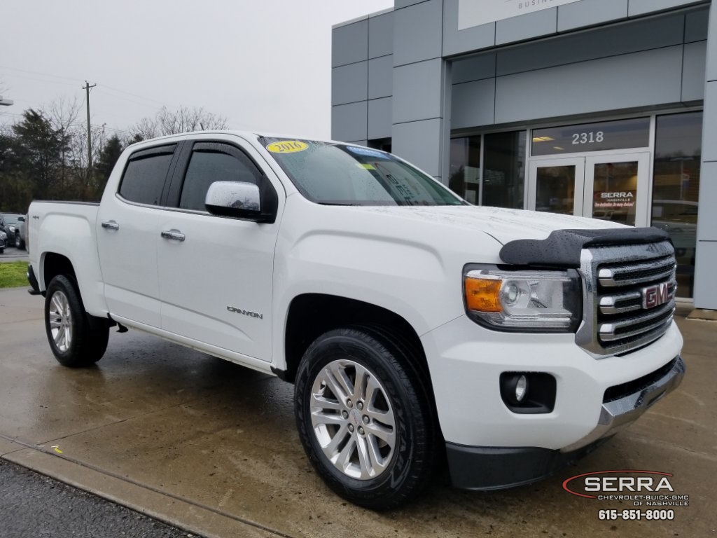 Certified Pre Owned 2016 Gmc Canyon Slt 4d Crew Cab In Madison Certified Pre Owned 2016 Gmc Canyon Slt